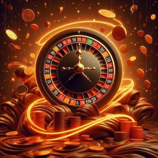 Penyajian grafis slot online dengan tema modern di perangkat mobile